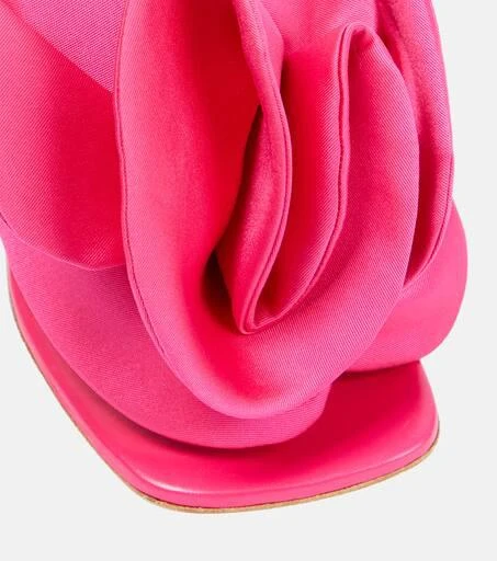 Magda Butrym Leather and satin sandals 6