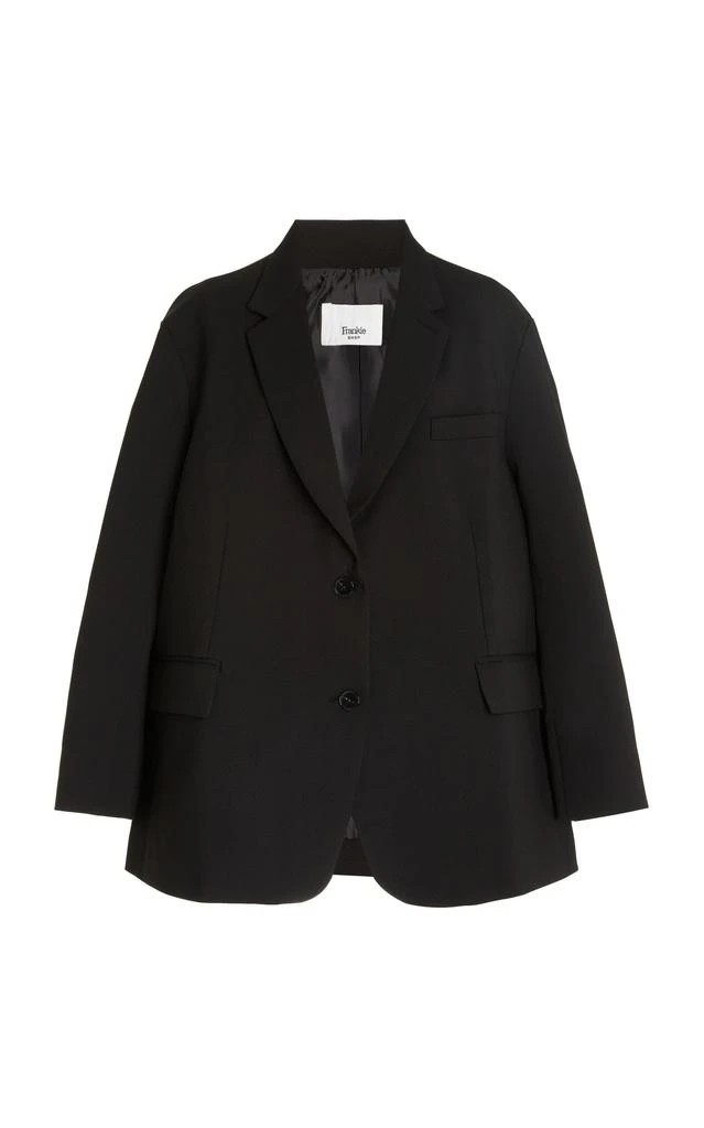 The Frankie Shop The Frankie Shop - Bea Oversized Suiting Blazer - Black - L - Moda Operandi 1