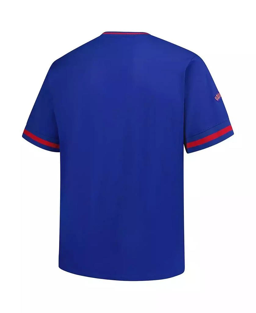 Mitchell & Ness Men's Royal Chicago Cubs Big Tall V-Neck T-Shirt 3