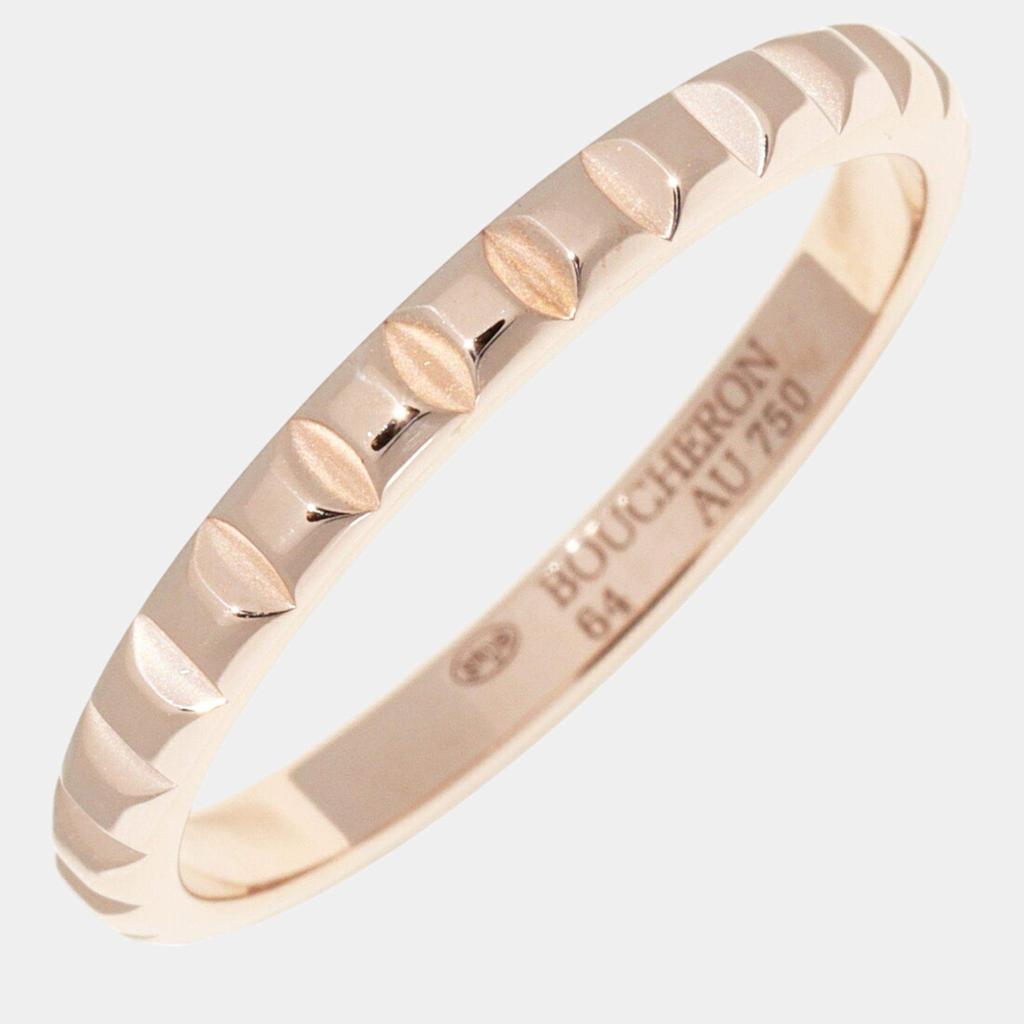 Boucheron Boucheron 18K Pink Gold Quatre Ring EU 64