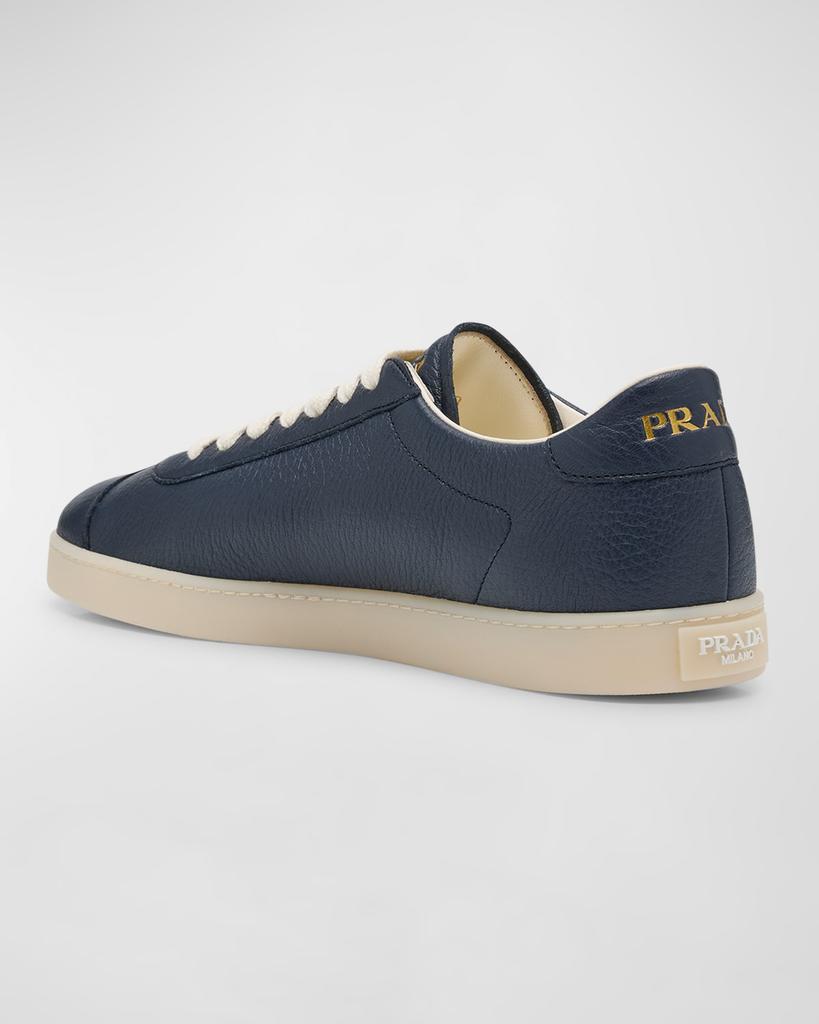 Prada Men's Lane Deerskin Low-Top Sneakers - Casual Shoes