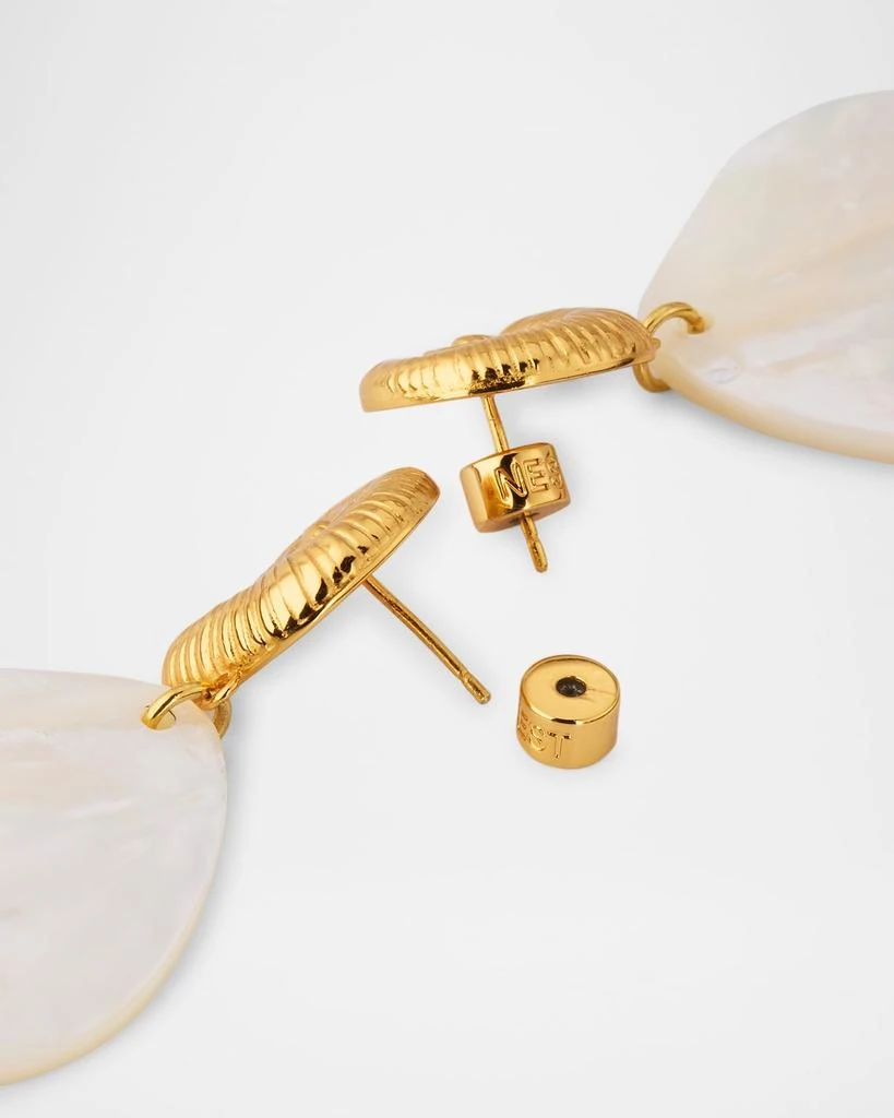 NEST Jewelry Mother of Pearl Shell Earrings 4