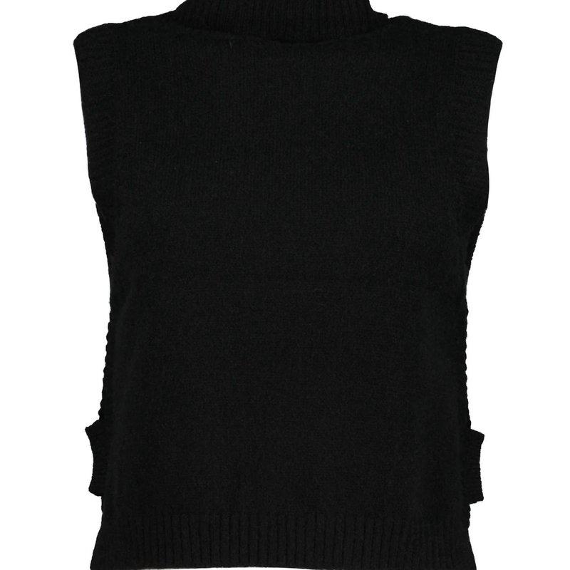 Bishop + Young Women's Libra Crop Top In Black