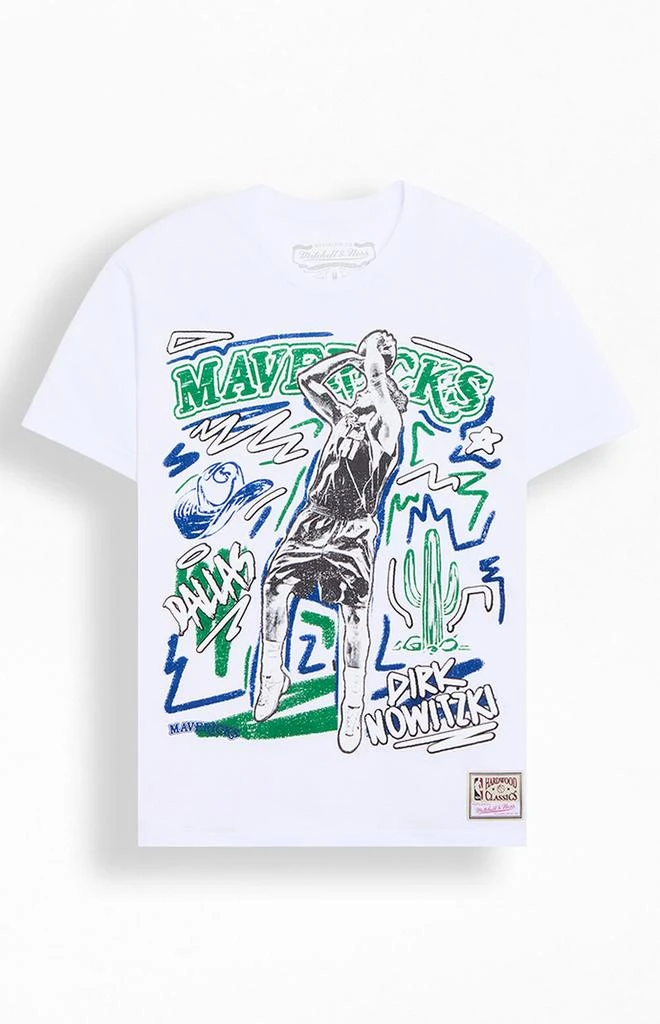 Mitchell & Ness Dirk Nowitzki Chalked Up T-Shirt 1