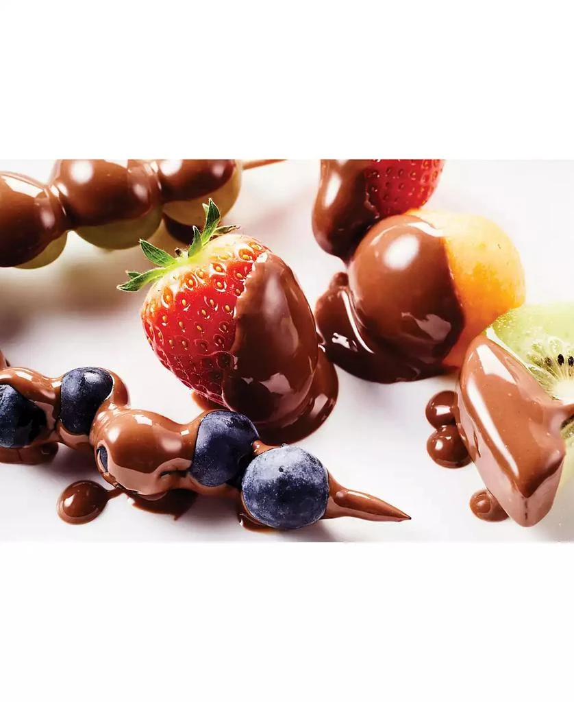 Nostalgia CLCF4AQ Classic Retro 4-Tier 2-Pound Chocolate Fondue Fountain 7