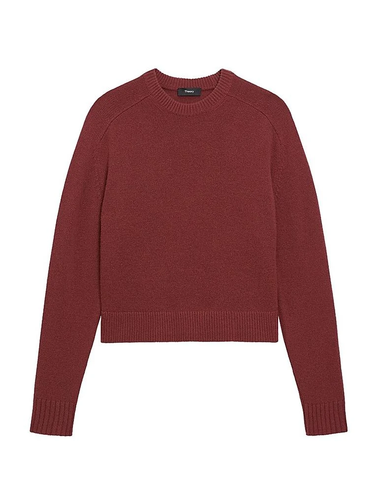 Theory Cashmere Crop Sweater 1