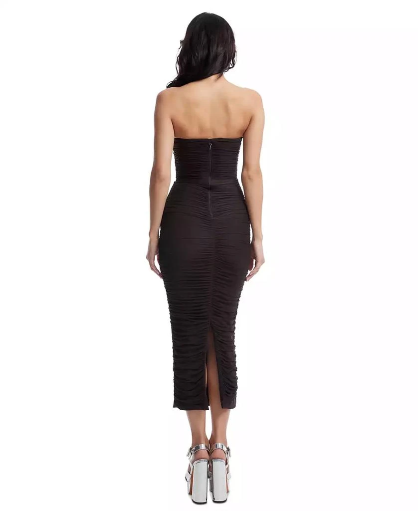 Dress The Population Women's Ferra Strapless Ruched Dress 2