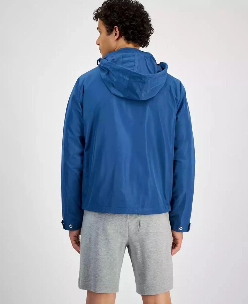 Michael Kors Men's Hooded Lightweight Windbreaker Jacket 3