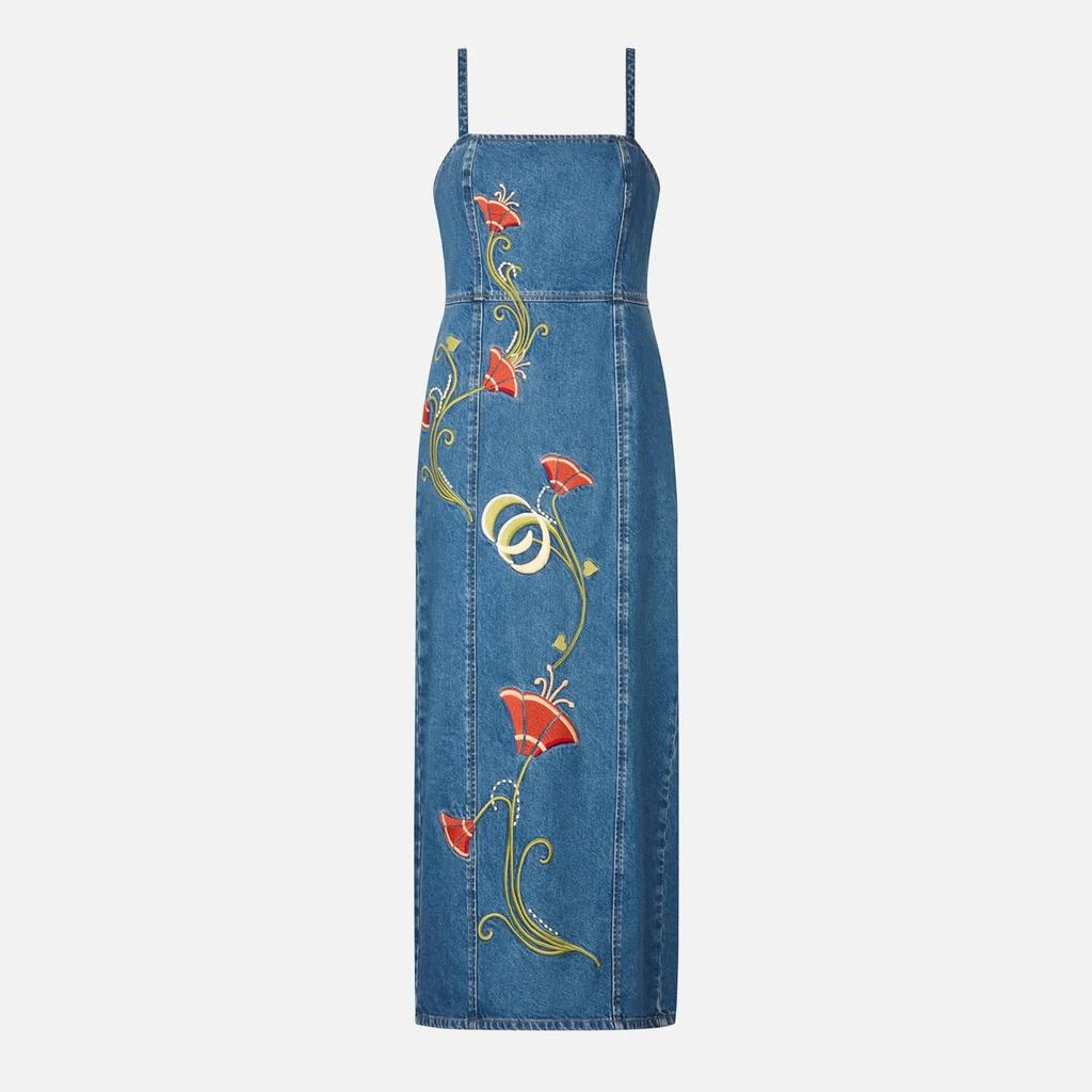 Kitri Ursula Denim Midi Dress 3