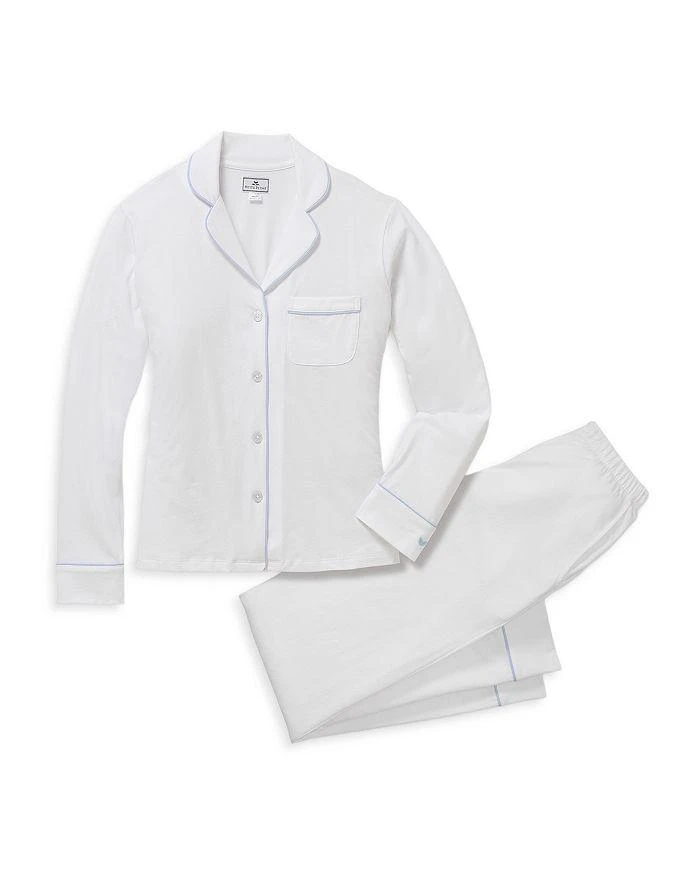 Petite Plume Piped Long Pajama Set