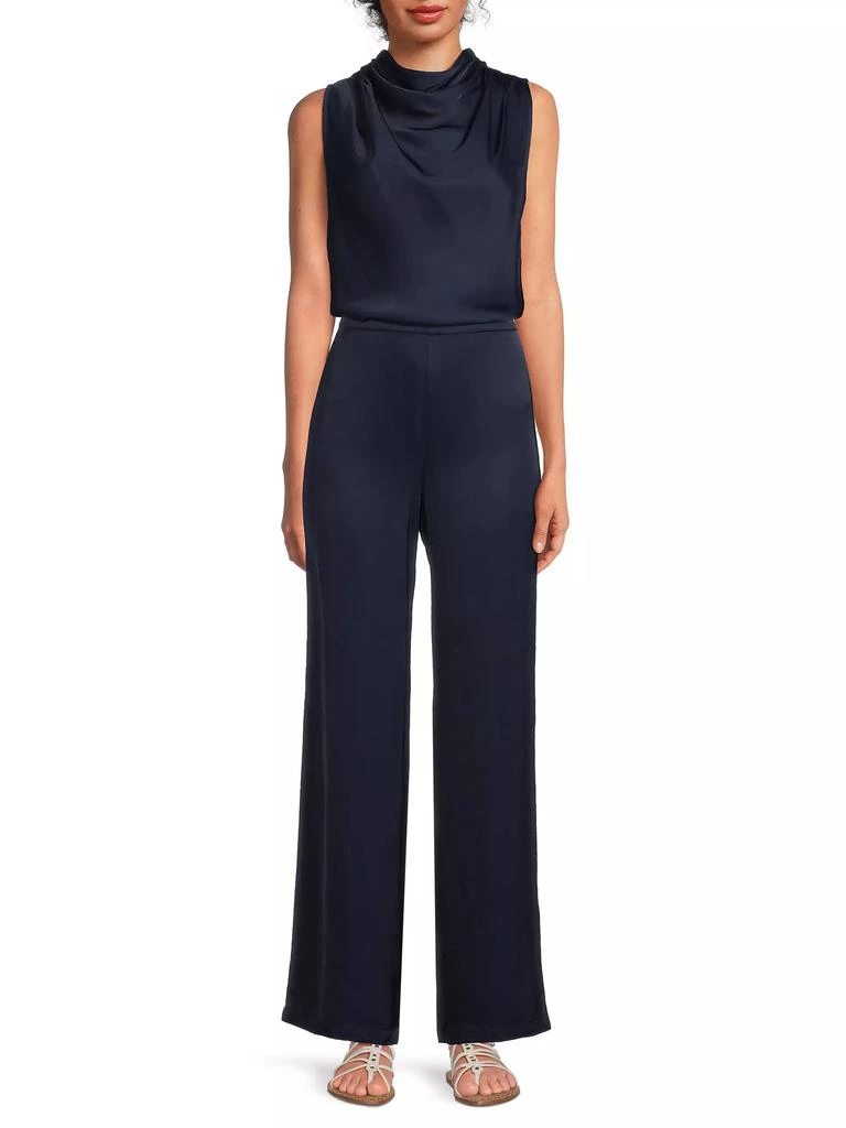 Rue Sophie Mika Satin Cowlneck Sleeveless Top 2