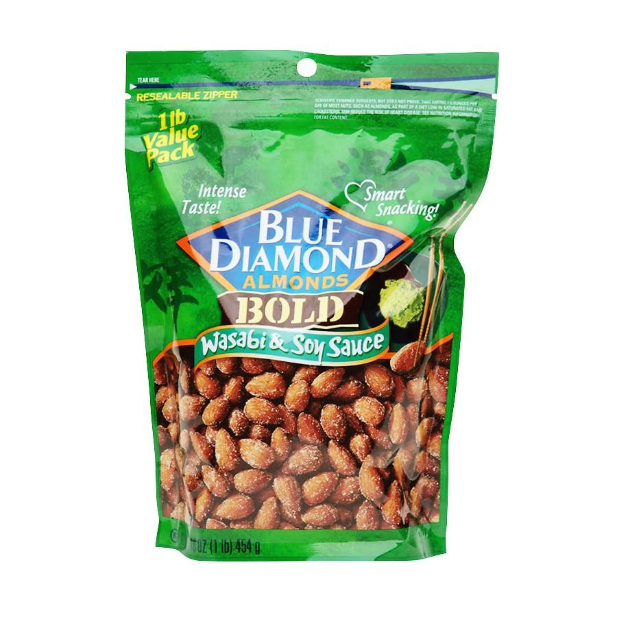 Blue Diamond Almonds Wasabi & Soy Sauce 1