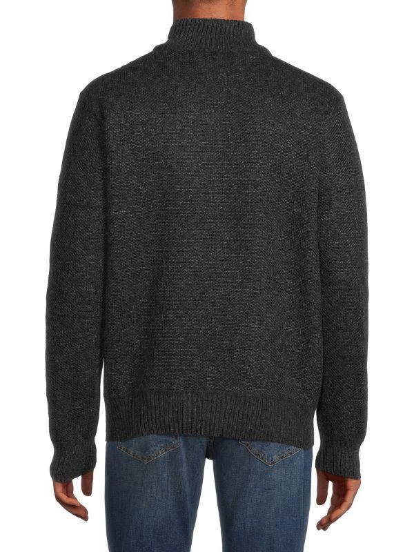 BUFFALO David Bitton Walker Polar Fleece-Lined Half-Zip Sweater 2
