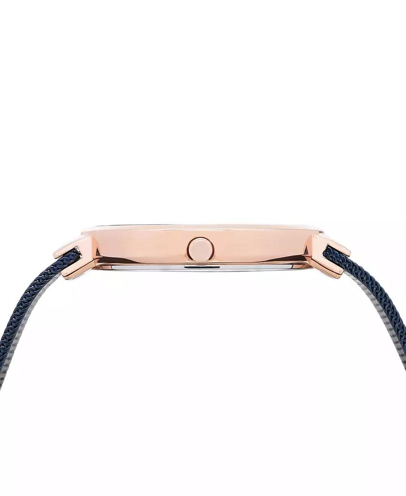 Bering Women's Classic Blue Stainless Steel Mesh Bracelet Watch 31mm