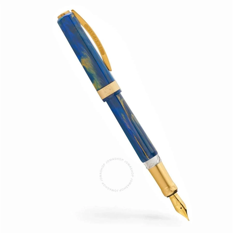 Visconti Visconti Opera Gold Fountain Pen Blue Medium Nib KP42-02-FPM 3