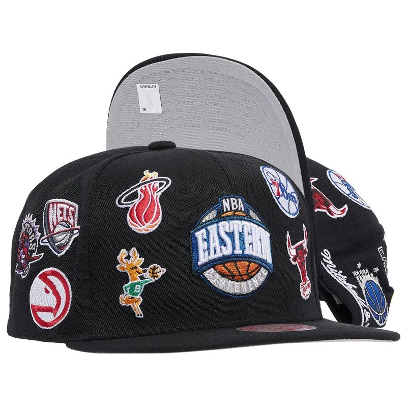 Mitchell & Ness Mitchell & Ness NBA All Over Snapback East - Men's 1