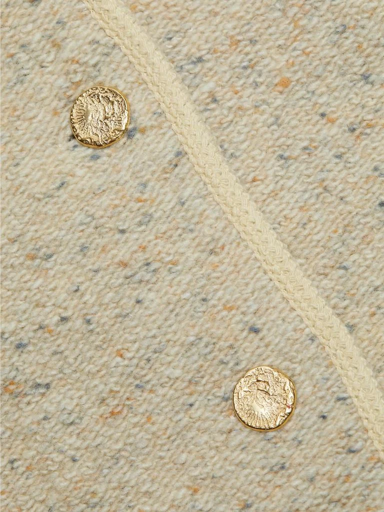 ba&sh Deredith Textured Wool-Blend Jacket 7