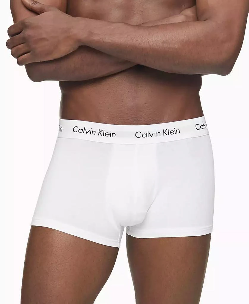 Calvin Klein Men's 3-Pack Cotton Stretch Low-Rise Trunk Underwear 5