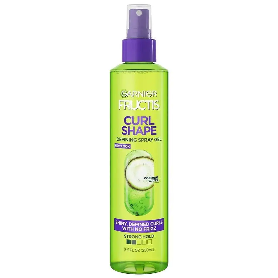 Garnier Fructis Curl Shape Defining Spray Gel with Coconut Water, For Curly Hair