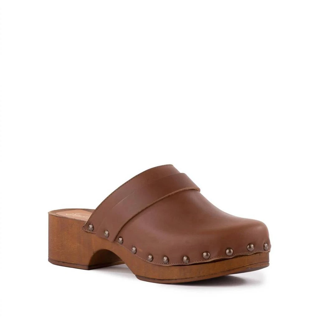 Seychelles Loud & Clear Clog In Cognac 3