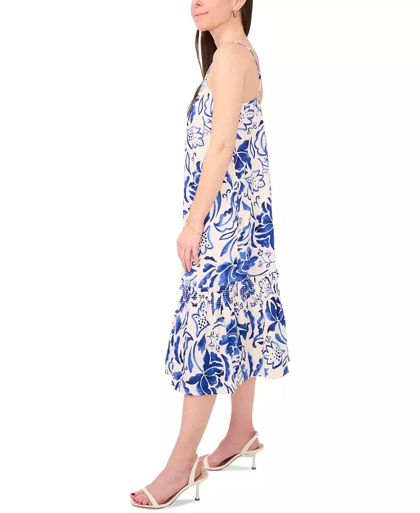 Sam & Jess Petite Printed V-Neck Sleeveless Dress 2