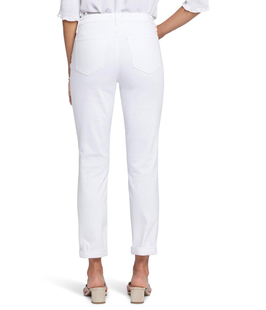 NYDJ Margot Girlfriend In Optic White