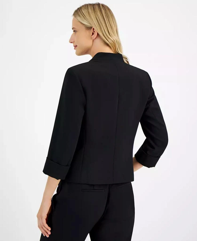 Kasper Women's Blazer with Zipper Pocket Detail 4