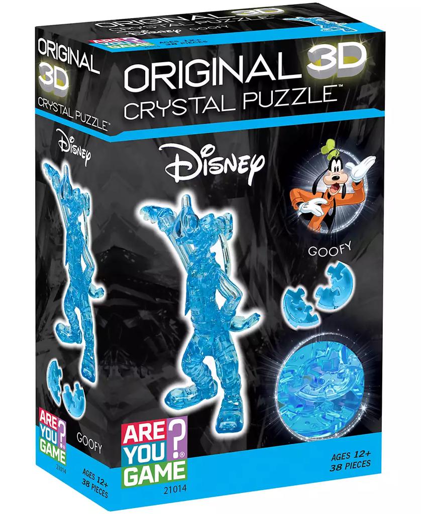 AreYouGame 3D Disney Goofy Crystal Puzzle Set, 38 Piece