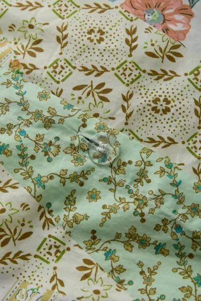 Urban Outfitters Josephine Ruffle Breezy Cotton Percale Duvet Cover 5