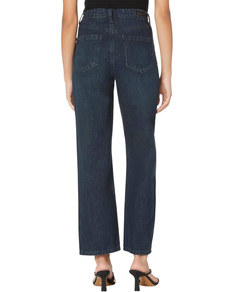 Blank NYC Baxter Rib Cage Jeans Straight Leg Overlap In Right Swipe