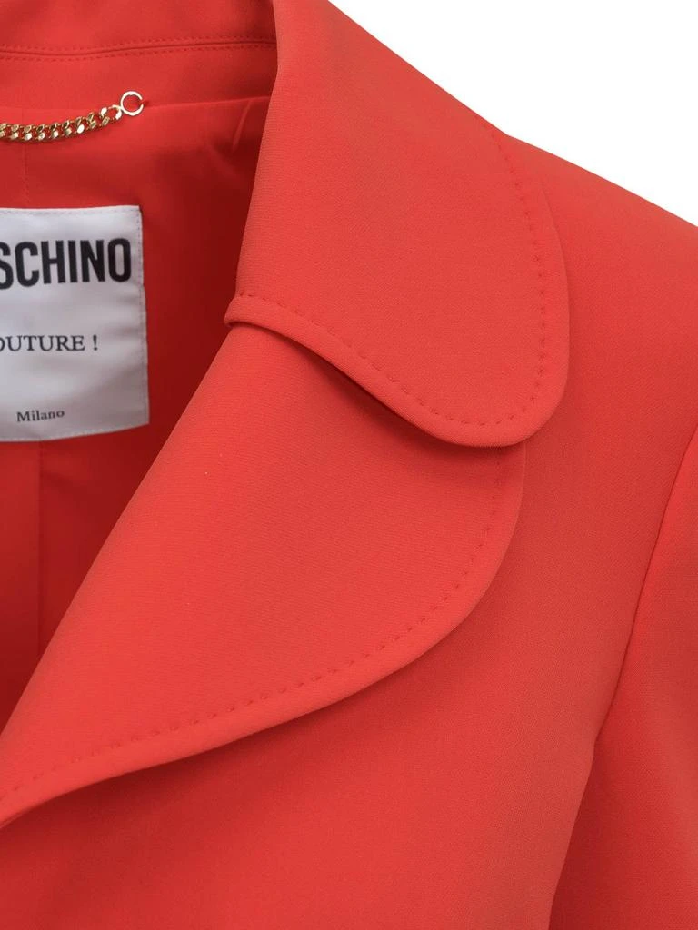 Moschino Moschino Buttoned Long-Sleeved Blazer 4