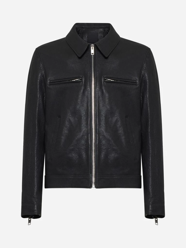 Givenchy Leather biker jacket 1