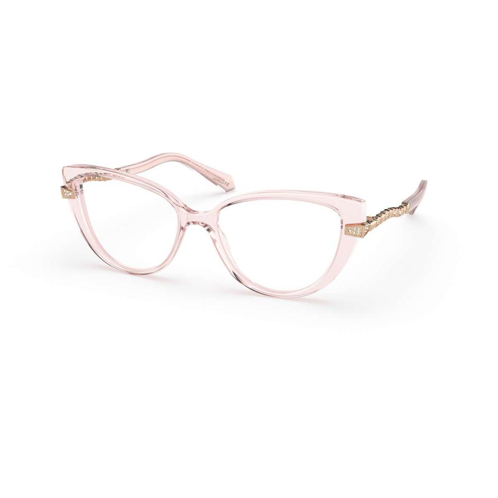 BVLGARI Bulgari Women's Pink Round Opticals