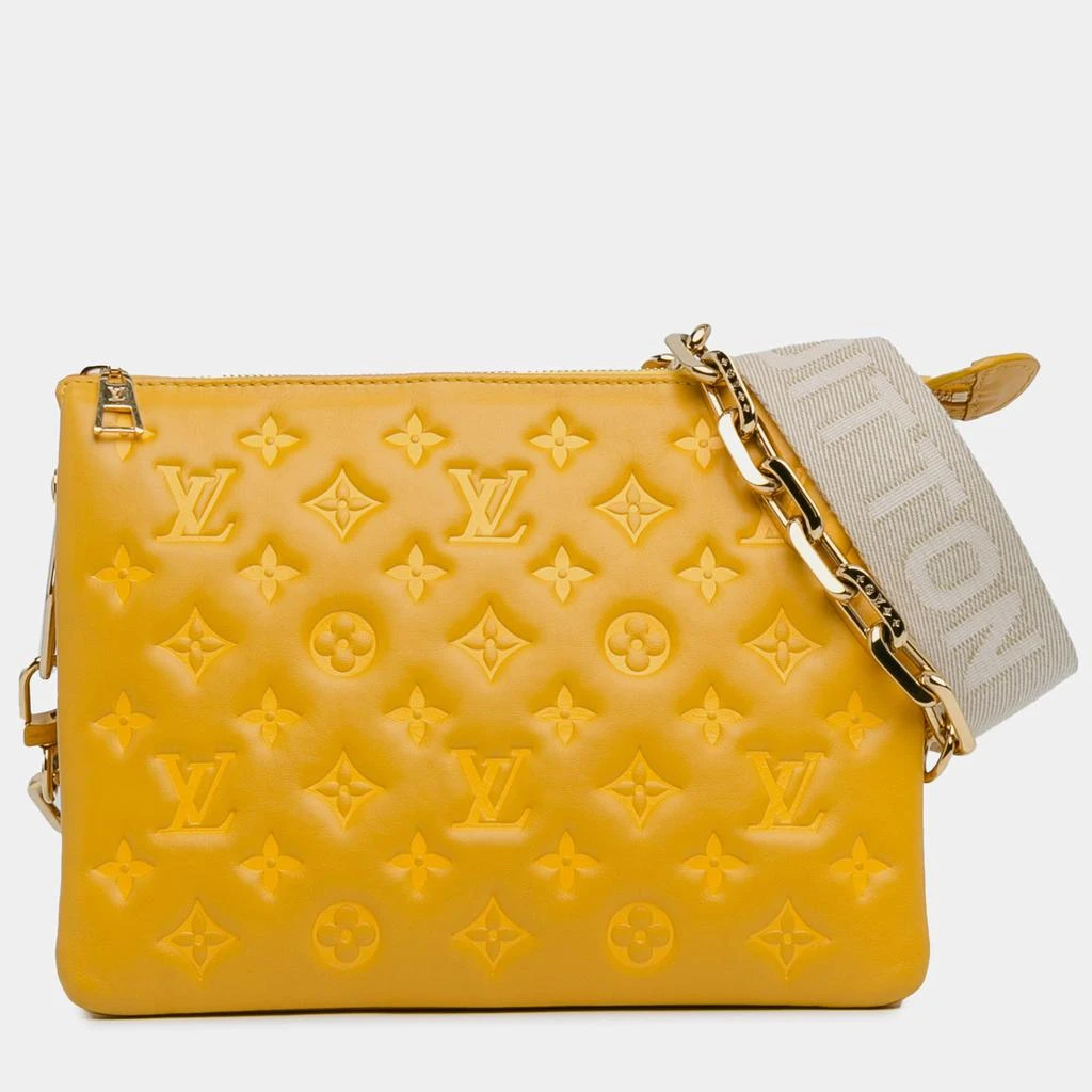 Louis Vuitton Louis Vuitton Yellow Monogram Coussin PM Shoulder Bag 1