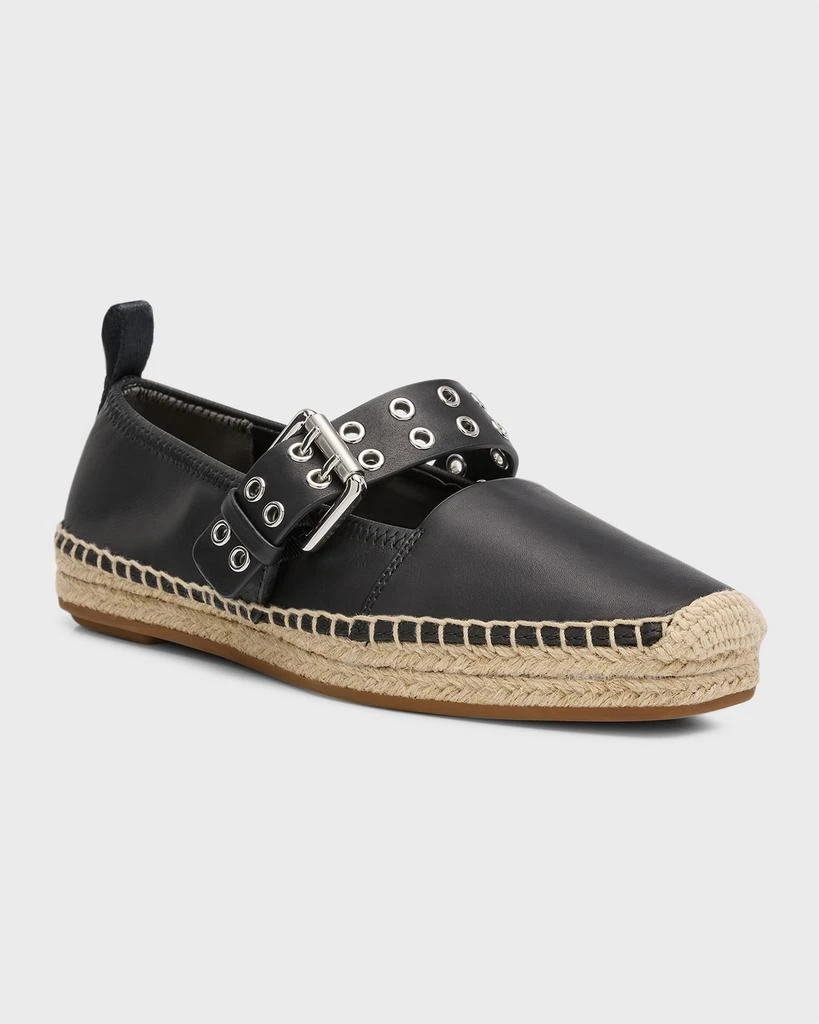 Rag & Bone Anteros Leather Mary Jane Espadrilles 2
