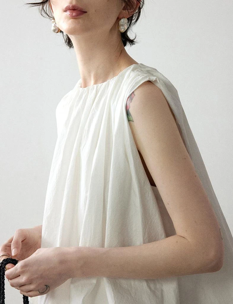 Pixie Market White Puff Parachute Top-PREORDER 8