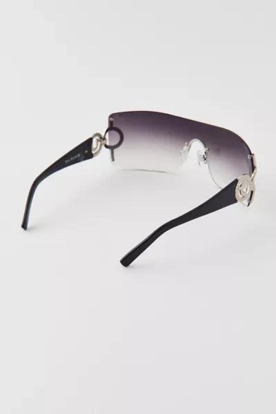 True Religion True Religion Rimless Shield Sunglasses 4