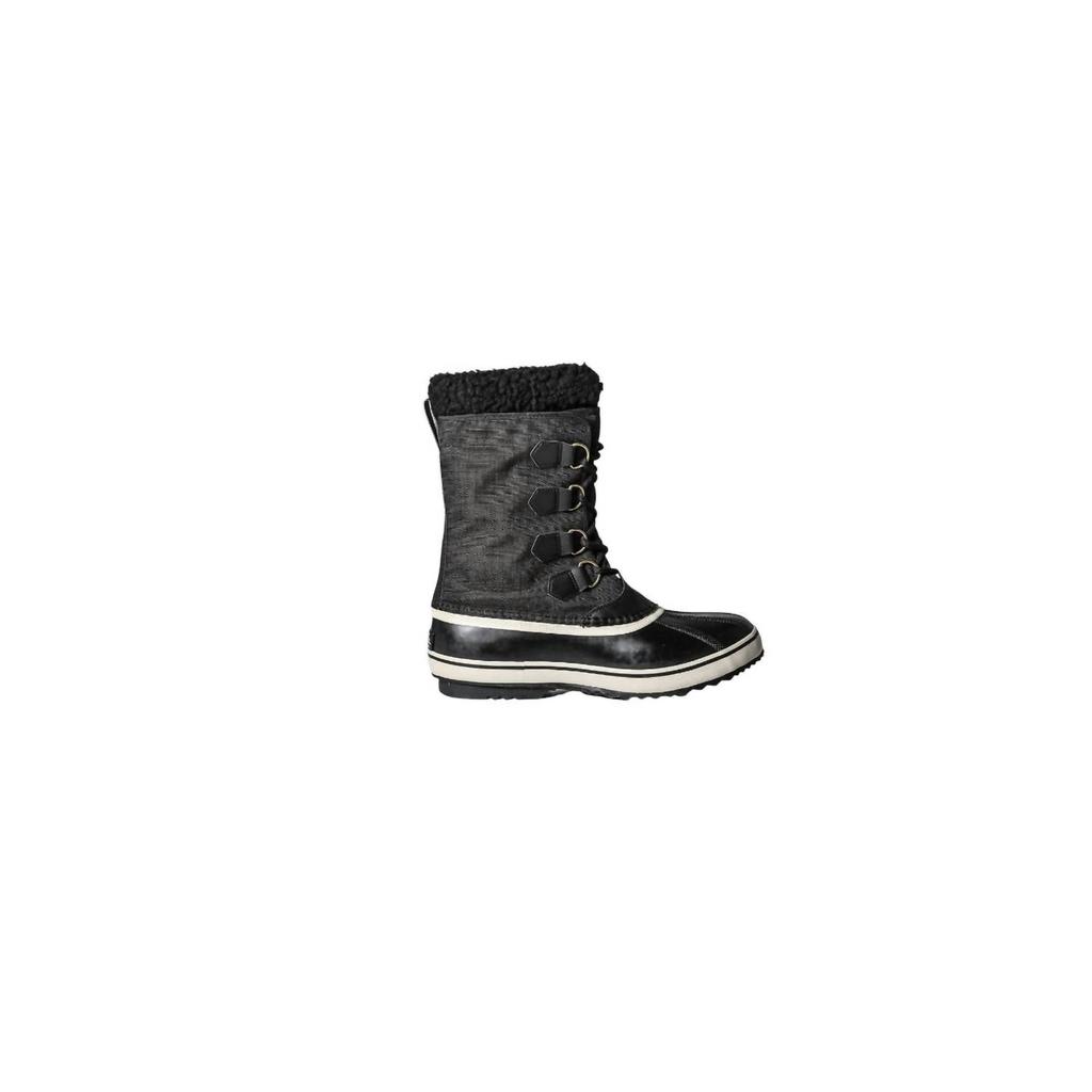 Sorel Men s 1964 Pac Nylon Waterproof Winter Boots In Black Ancient Fossil Men s Shoes Free Shipping BeyondStyle