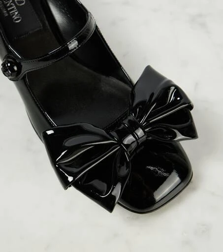 Valentino Bowjane 50 patent leather Mary Jane pumps 5