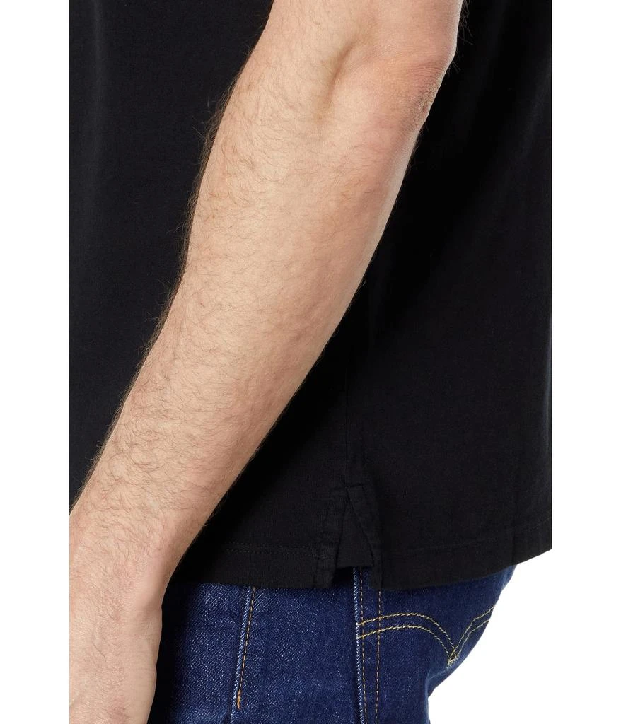 Vince Garment Dye Short Sleeve Polo 3