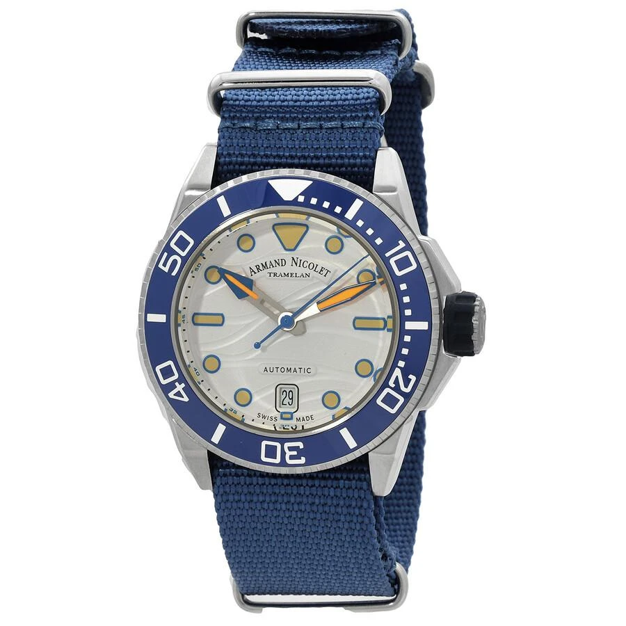 Armand Nicolet Armand Nicolet JSH Automatic White Dial Men
s Watch A481PGU-AU-BN22481AAUU 1