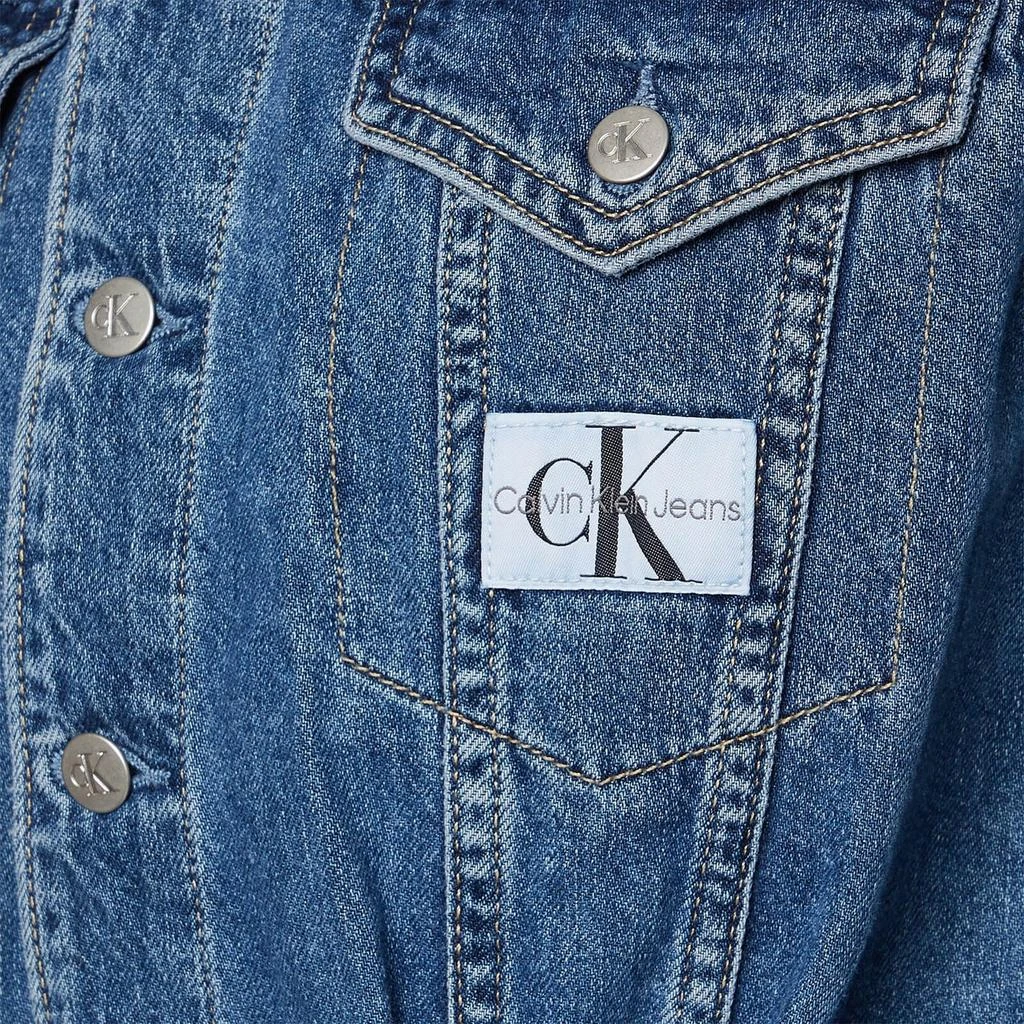 Calvin Klein Calvin Klein Jeans Women's Sleeveless Dress - Denim Medium 4