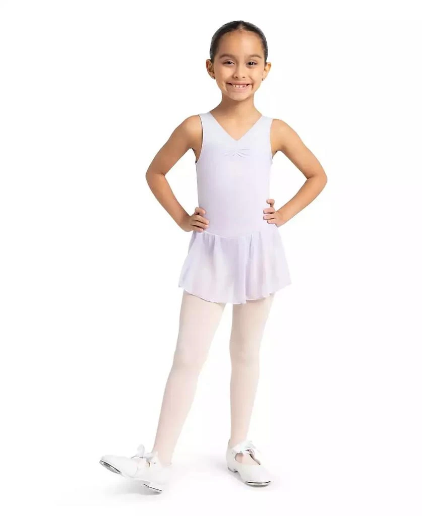 Capezio Girls Shuffle Tap Shoe White 5