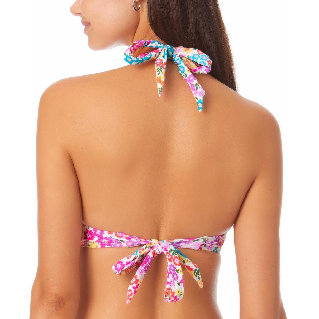 California Waves Womens Floral Underwire Bikini Swim top