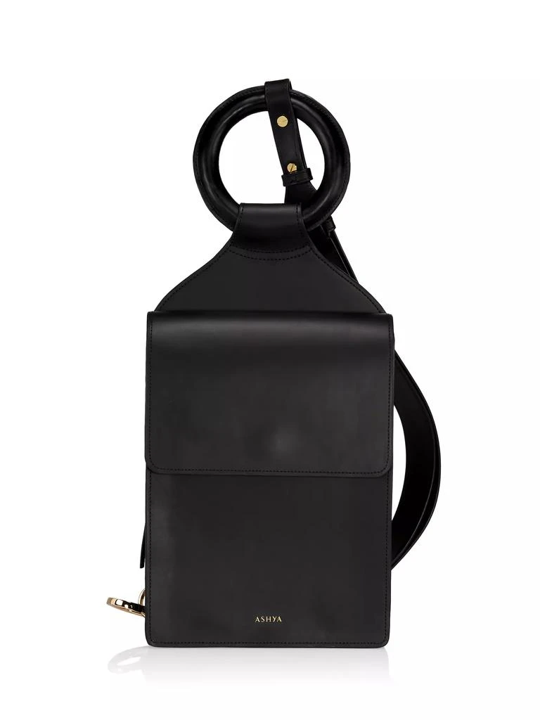 Ashya Shema Leather Slingback Bag 1