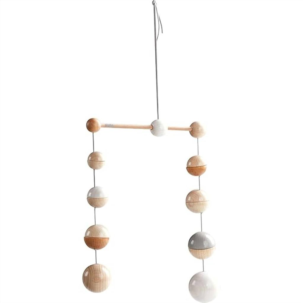 HABA Wooden Mobile Dots In Brown