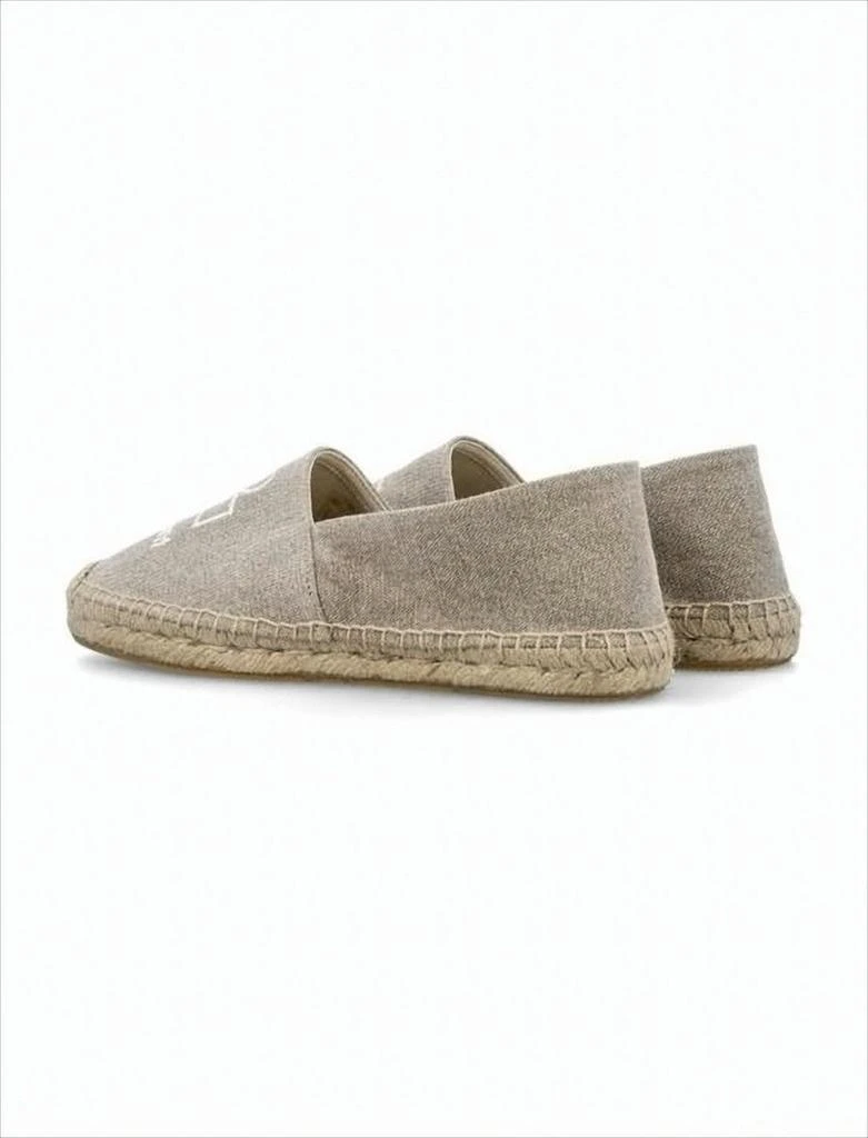 Isabel Marant Natural Beige Canvas Slip-On Espadrille Sneakers 4