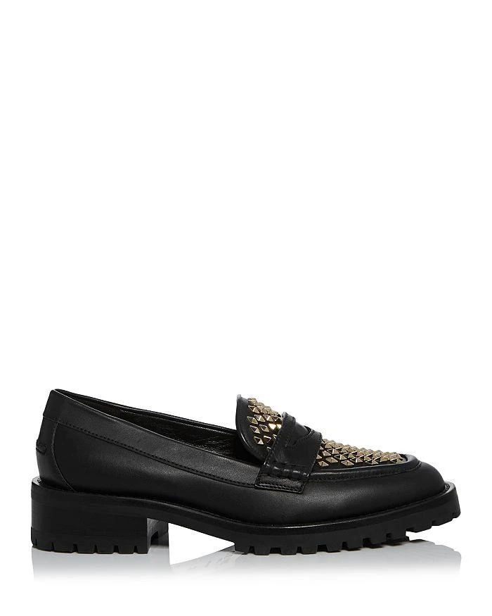 Jimmy Choo Women's Deanna Embellished Penny Loafers 3