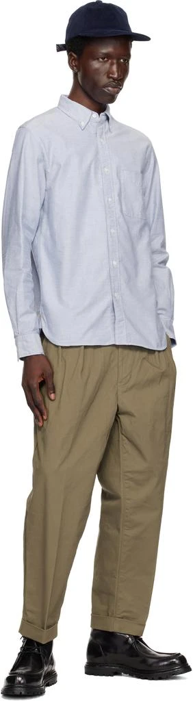 BEAMS PLUS Blue BD Oxford Shirt 4