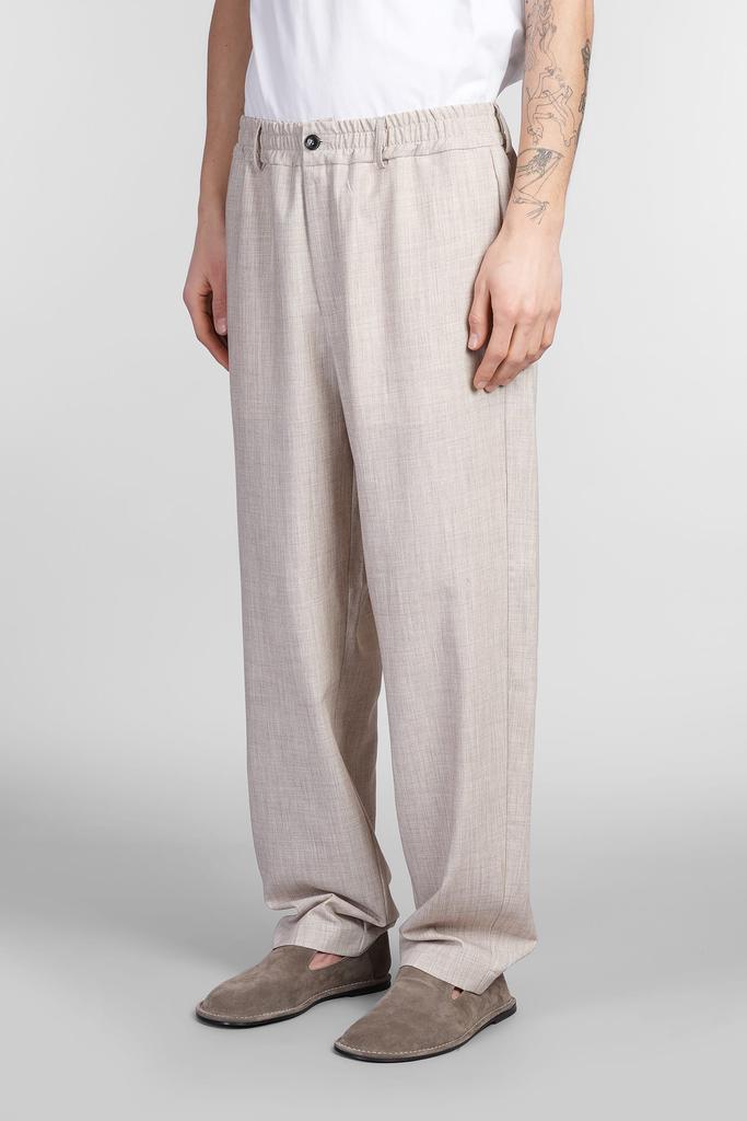 MAURO GRIFONI Pants In Beige Polyester